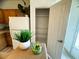 Walk-in pantry providing ample storage space, featuring wire shelving at 6313 Snap Ridge St # 201, North Las Vegas, NV 89081