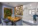 Dining room with modern table and decor at 6630 Virtuoso Ct, Las Vegas, NV 89139