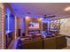Stylish living room with custom lighting and open floor plan at 6630 Virtuoso Ct, Las Vegas, NV 89139
