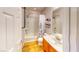 Bathroom with a soaking tub, tiled floors, and vanity offering a serene atmosphere for daily routines at 9116 Tailor Made Ave, Las Vegas, NV 89149
