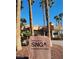 Exterior view of the Southern Nevada Golf Association (SNGA) club house surrounded by palm trees at 9329 Fresh Spring Dr, Las Vegas, NV 89134