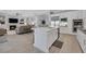 Contemporary kitchen with stainless steel appliances, white cabinetry, and an open layout at , Las Vegas, NV 89148