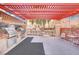 Outdoor grilling area with stone accents, perfect for gatherings and outdoor cooking at 10550 W Alexander Rd # 2079, Las Vegas, NV 89129