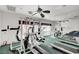 On-site gym with weight training equipment and treadmills at 1533 Linnbaker Ln # 102, Las Vegas, NV 89110