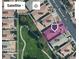 Aerial view showcasing the property's proximity to a neighborhood park at 1667 Marion Bennet Dr, Las Vegas, NV 89106