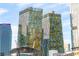 Exterior view of modern high-rise condo building with striking architecture and stunning views at 3722 S Las Vegas Blvd # 503, Las Vegas, NV 89158