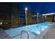 Stunning rooftop pool with city views, and crystal blue water at 3722 S Las Vegas Blvd # 503, Las Vegas, NV 89158