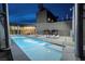 Luxurious rooftop pool with comfortable lounge chairs, offering city views at 3722 S Las Vegas Blvd # 503, Las Vegas, NV 89158