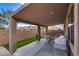 Spacious covered patio perfect for outdoor dining and entertaining at 4609 Hearts Desire Ave, Las Vegas, NV 89115