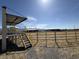 This property has an outdoor seating area overlooking a horse property at 4831 W Bell Vista Ave, Pahrump, NV 89060