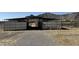 Multiple horse shelters provide ample space for horses to get out of the weather at 4831 W Bell Vista Ave, Pahrump, NV 89060