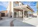 Large backyard with a covered patio and plenty of space for outdoor entertaining at 6101 Browning Way, Las Vegas, NV 89130