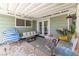 Inviting backyard patio area with seating, covered patio, and relaxing space at 6432 Aberdeen Ln, Las Vegas, NV 89107