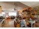Comfortable living room with eclectic vintage decor, and wood floors at 6432 Aberdeen Ln, Las Vegas, NV 89107