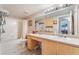 Full bathroom with vanity, sink, toilet, bathtub, and shower combination at 6955 N Durango Dr # 3013, Las Vegas, NV 89149