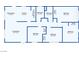 This floorplan shows the layout of the home with dimensions for each room at 704 Kings Ave, North Las Vegas, NV 89030