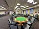 Spacious game room with poker tables and chairs, ideal for social gatherings and entertainment at 10646 Heritage Hills Dr, Las Vegas, NV 89134