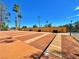 Shuffleboard court with all new redone surfaces ready for game play, with blue skies ahead at 10646 Heritage Hills Dr, Las Vegas, NV 89134