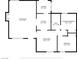 Layout of this home with living room, bedrooms, kitchen, dining area, laundry room, and bathroom at 126 Magnesium St, Henderson, NV 89015