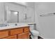 Bright bathroom features modern fixtures, including a toilet and vanity at 1300 S Arlington St # 120, Las Vegas, NV 89104