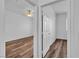 Clean, bright bedroom with vinyl floors at 1300 S Arlington St # 120, Las Vegas, NV 89104