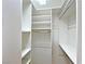 Walk-in closet featuring custom shelving at 2119 Sunset Vista Ave, Henderson, NV 89052