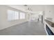 Bright and airy living space connects to a modern kitchen with stainless appliances at 2367 Tilden Way, Henderson, NV 89074