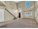 Open floor plan features staircase and high ceilings at 3204 Rutledge Dr, Las Vegas, NV 89120