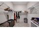 Spacious walk-in closet with ample shelving and storage solutions to keep your wardrobe organized at 4293 Nopal Serrano Ave, Las Vegas, NV 89141