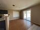Bright dining room with sliding glass doors to the backyard at 5128 Sandstone Dr, Las Vegas, NV 89142