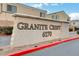 Granite Crest community sign located at 6170 with well-maintained landscaping and clear street view at 6170 E Sahara Ave # 1061, Las Vegas, NV 89142