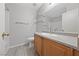 Bathroom with a large mirror at 9312 Straw Hays St # 103, Las Vegas, NV 89178
