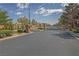 Community gated entrance ensures privacy and security for all residents and homeowners in a guarded neighborhood at 9312 Straw Hays St # 103, Las Vegas, NV 89178