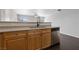 Modern kitchen features stainless steel appliances and sleek countertops, perfect for cooking and entertaining at 9312 Straw Hays St # 103, Las Vegas, NV 89178