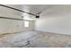 The garage features a spacious interior with concrete flooring, offering versatility and functionality at 1123 Chapman Dr, Las Vegas, NV 89104