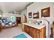Bright bedroom with space for crafts and a comfortable reading chair at 1131 Golf Club, Laughlin, NV 89029