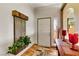 Stylish foyer with elegant decor and wood laminate flooring at 1131 Golf Club, Laughlin, NV 89029