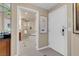 This bathroom features a soaking tub and glass enclosed shower at 125 E Harmon Ave # 511, Las Vegas, NV 89109