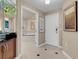 This bathroom features a soaking tub at 125 E Harmon Ave # 511, Las Vegas, NV 89109