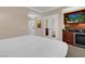 Comfortable suite with stylish decor, a plush king bed, and modern amenities at 125 E Harmon Ave # 511, Las Vegas, NV 89109