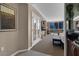 Main bedroom showing sitting area, city views, and a bar area at 125 E Harmon Ave # 511, Las Vegas, NV 89109