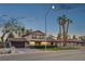 Charming two-story home featuring desert landscaping and a red tile roof at 1251 Los Meadows Dr, Las Vegas, NV 89110