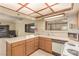 Bright kitchen featuring a large window over the sink at 1513 Brocado Ln, Las Vegas, NV 89117