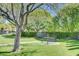 Community park featuring a picnic table under a large tree at 1624 Ravanusa Dr, Henderson, NV 89052
