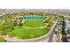 Picturesque community lake and park provide a tranquil escape with lush greenery and scenic views at 172 Lunga Ave, Henderson, NV 89011