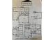 Detailed floor plan of the property showcasing the layout of rooms, including the living spaces and bedrooms at 1780 Crystal Stream Ave, Henderson, NV 89012