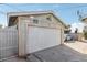 A detached garage is accessible from the alley in this well maintained home at 1912 Parkchester Dr, Las Vegas, NV 89108