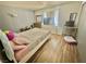 Bedroom with a queen-sized bed, dresser, and side table at 2016 Mesquite Ln # 302, Laughlin, NV 89029
