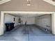 Spacious garage with ample room for parking and storage at 2117 Bay Thrush Way, North Las Vegas, NV 89084