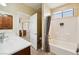 Bathroom with a soaking tub at 2181 E Winery Rd, Pahrump, NV 89048